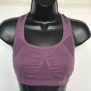 VICTORIA’S SECRET VSX Seamless Sports Bra Purple Size Medium Women’s